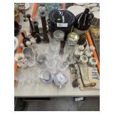 Stemware, Steamer & Storage Jug