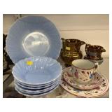 Lusterware w/ Serving Bowls