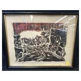 Framed Block Print