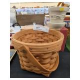 Longaberger Pottery w/ Basket