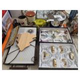 Hot Plate w/ Stemware & Stock Pot