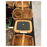 (4) Longaberger Baskets