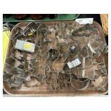 Vtg. Tin Cookie Cutters