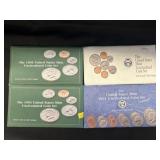 (4) Uncir. Coin Sets