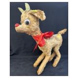 Vintage Plush Reindeer