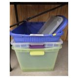 (3) Storage Totes w/ Lids