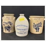 (3) Pcs. Miniature Pfaltzgraff Pottery