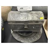 Metalware Lunch Pail w/ Plate & Bowl