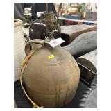 Stoneware Slip Dec. Storage Jug