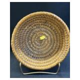 Rye Straw Woven Bowl
