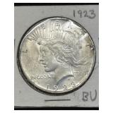 1923 Peace Silver Dollar