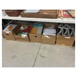 (5) Boxes of Envelopes & Binders