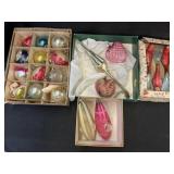 Grp. Mercury Glass Ornaments
