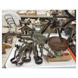Work Stand, Garden Tools & Teapots