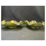 (2) Unmarked Fenton Persian Medallion Ptrn. Bowls
