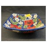 Handpainted Polish Pottery Bowl