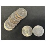 (12) Eisenhower $1 Coins