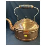 Copper Gooseneck Teapot