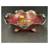 Imperial Glass Footed Bowl