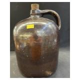 Stoneware Brown Glazed Storage Jug