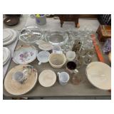 Tumblers w/ Serving Dishes