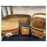 (4) Longaberger Baskets