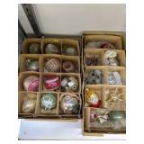 Grp. Mercury Glass Ornaments