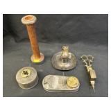 Primitive Fluid Lights w/ Candlesticks & Snuffer
