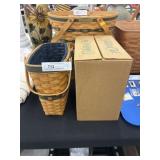 1996 Longaberger Charter Member Basket