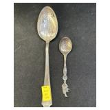 (2) Sterling Silver Spoons