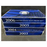(4) US Proof Sets