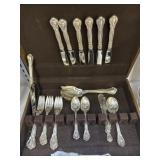 39 Pcs. Sterling Silver Flatware