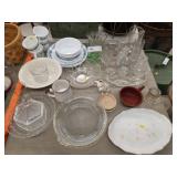Corelleware w/ Pattern Glass