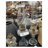 (3) Glass Fluid Lights