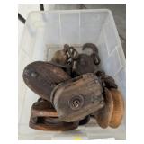 Asst. Wooden Pulleys