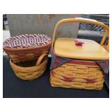 (3) Longaberger Baskets