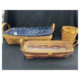 (3) Longaberger Baskets