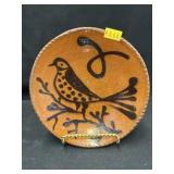 Greg Shooner Redware Plate