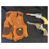 Vintage Cap Guns w/ Child