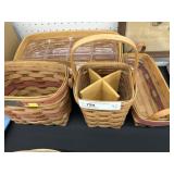 (4) Longaberger Baskets