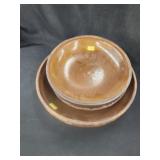 Asst. Redware Bowls