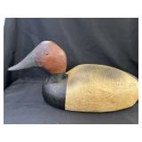 Unsigned Carved Wood Duck Decoy