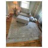 Blue Floral Rug
