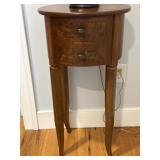 Beryl Wood Veneer Circular Stand
