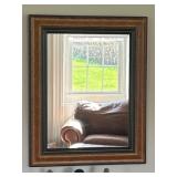 Contemporary Grain Painted Mirror
