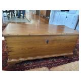 Refinished Softwood Blanket Chest