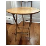 Contemporary Maple Folding Table