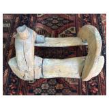 Antique Wooden Saddle Frame