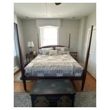 Shaker Shop Tiger Maple King Size Poster Bed