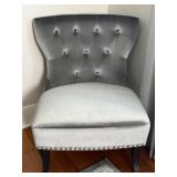 Contemporary Uphol. Side Chair